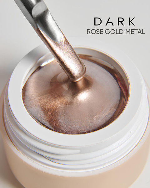 Dark Rose Gold metal żelowa farba (5g)