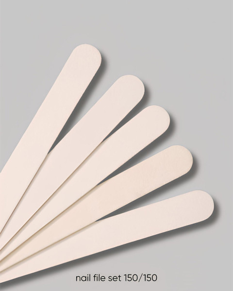 DARK Набір одноразових пилочек, 50 шт (150/150 грит)