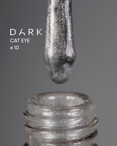 Lakier żelowy Dark Cat Eye 10, 10 ml