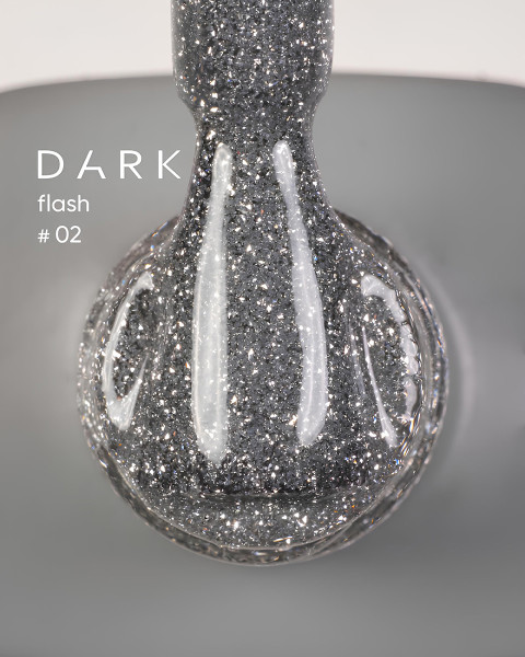 Dark Lakier żelowy Flash 02, 10 ml