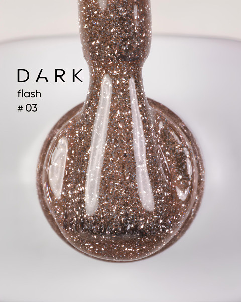 Lakier żelowy Dark Flash 03, 10 ml