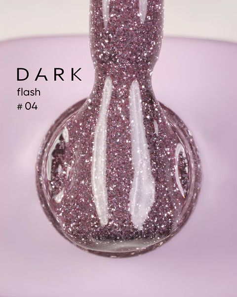 Dark Żelowy lakier do paznokci Flash 04, 10 ml