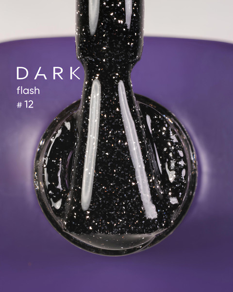 Dark lakier żelowy Flash 12, 10 ml