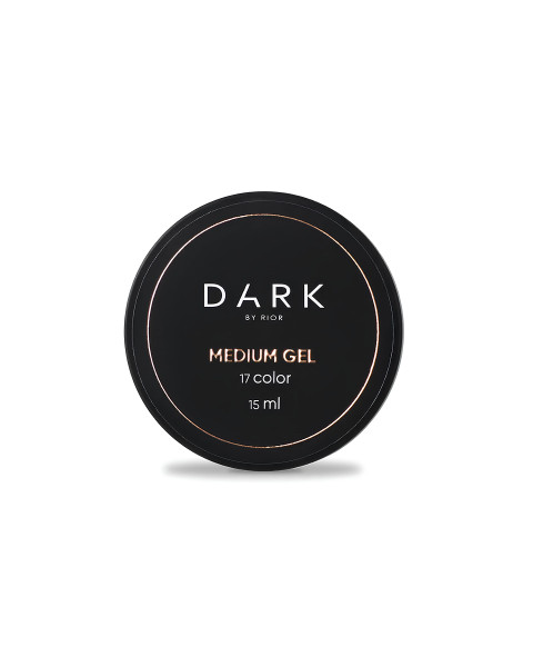 DARK Medium Gel №17, 15 ml (bez pędzelka)