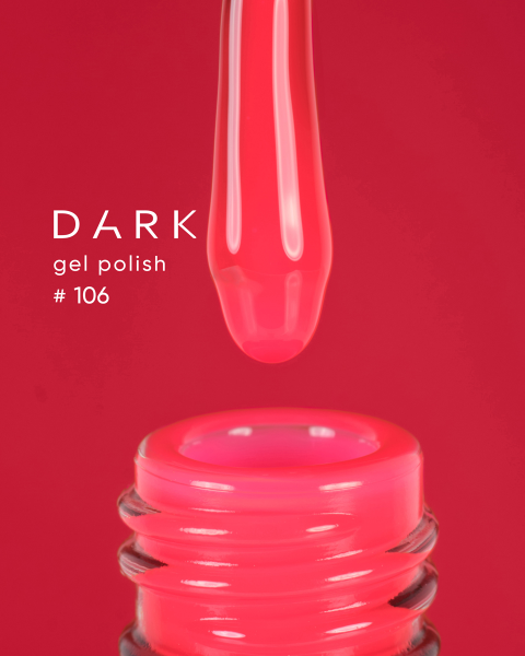 Dark gel polish 106, 10 ml