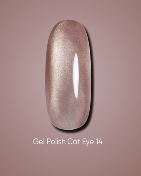 Lakier żelowy Dark Cat Eye 14, 6 ml