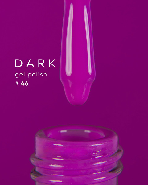 Dark gel polish 046, 6 ml