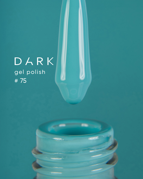 Dark gel polish 075, 10 ml