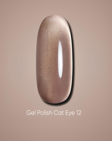 DARK Gel Polish Cat Eye 12, 6 мл