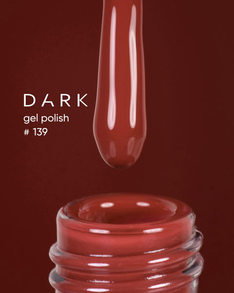 Dark gel polish 139, 6 ml