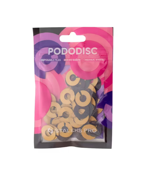 Wymienne pliki pierścieniowe do dysku pedicure №22 PODODISC STALEKS PRO S, 80 GRIT