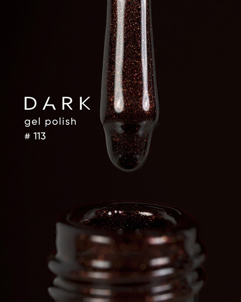 Lakier żelowy Dark 113, 6 ml