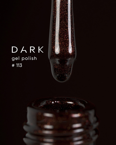 Lakier żelowy Dark 113, 6 ml