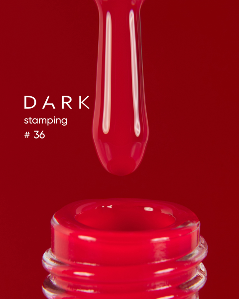 DARK Lak do stemplowania nr 36 Ferrari, 10 ml