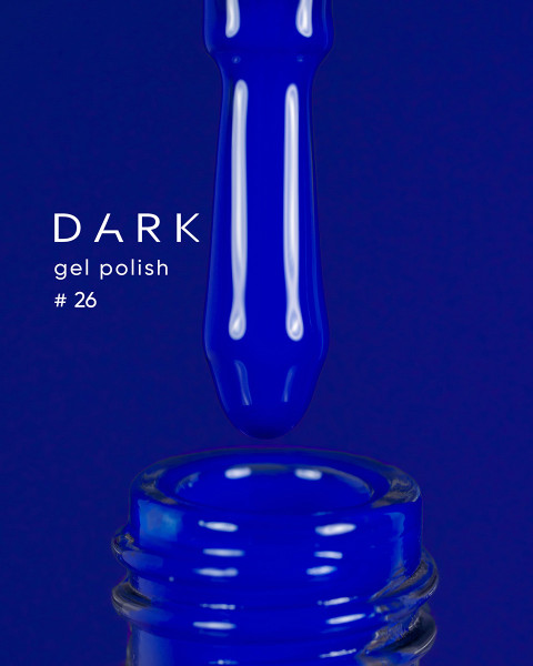 Dark gel polish 026, 6 ml
