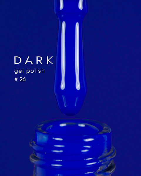 Dark gel polish 026, 6 ml