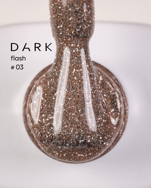 Lakier żelowy Dark Flash 03, 10 ml