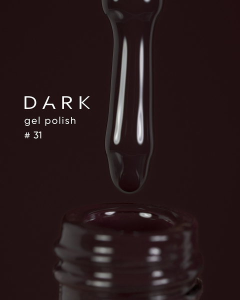 Dark gel polish 031, 10 ml