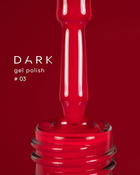 Lakier żelowy Dark 003, 10 ml