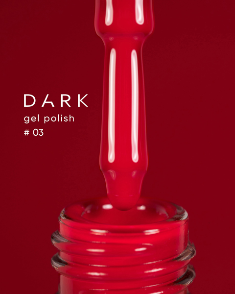 Lakier żelowy Dark 003, 10 ml