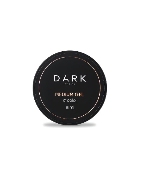 DARK Medium Gel №01, 15 мл (прозорий)