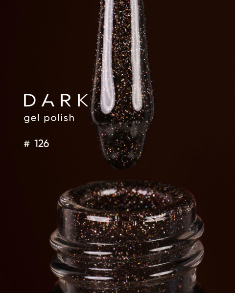 Lakier żelowy Dark 126, 6 ml