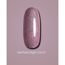 Lakier żelowy Dark Night Cat 07, 6 ml