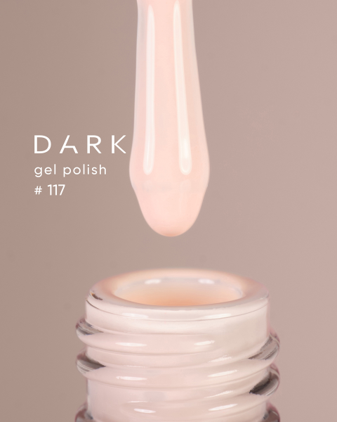 Gel polish Dark 117, 6 ml
