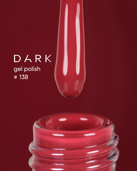 Lakier żelowy Dark 138, 10 ml