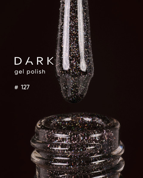 Lakier żelowy Dark 127, 10 ml