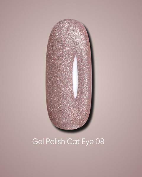 Dark żel do paznokci Cat Eye 08, 10 ml