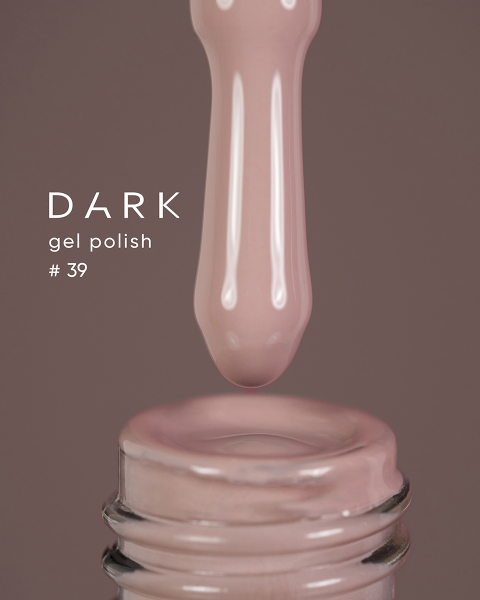 Dark gel polish 039, 6 ml