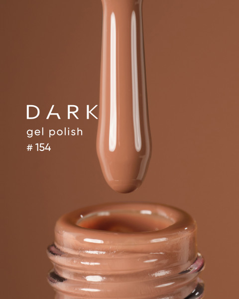 Lakier żelowy Dark 154, 10 ml