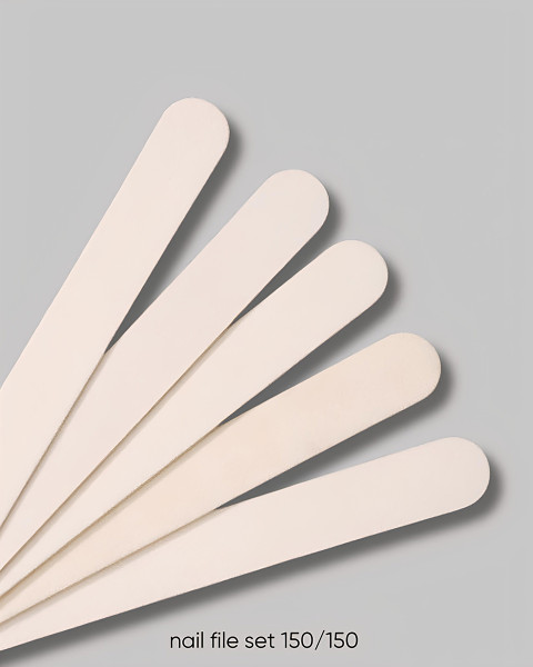 DARK Zestaw jednorazowych pilniczków, 50 szt. (150/150 grit)