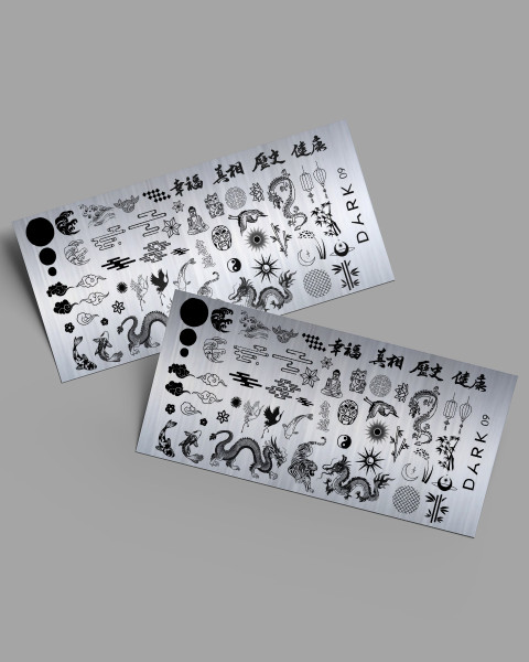 DARK Пластина для стемпінгу 09