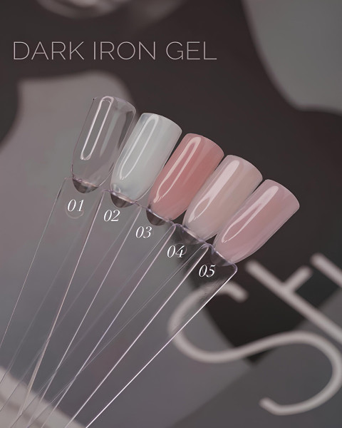 Dark Iron Gel №01, 15 ml (gęstszy)