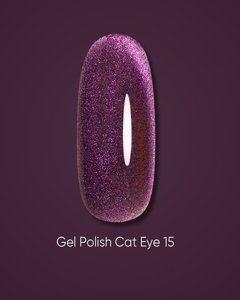 Dark żel lakier Cat Eye 15, 6 ml