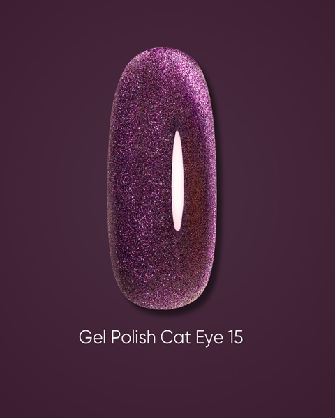 Dark żel lakier Cat Eye 15, 6 ml