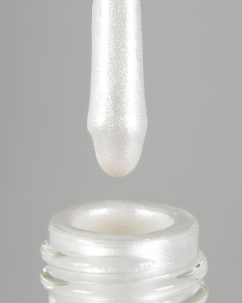 DARK Stamping Polish №44 white pearlescent, 10 ml