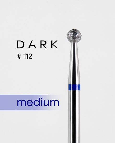 Wiertło diamentowe Dark nr 112 niebieska kula 030