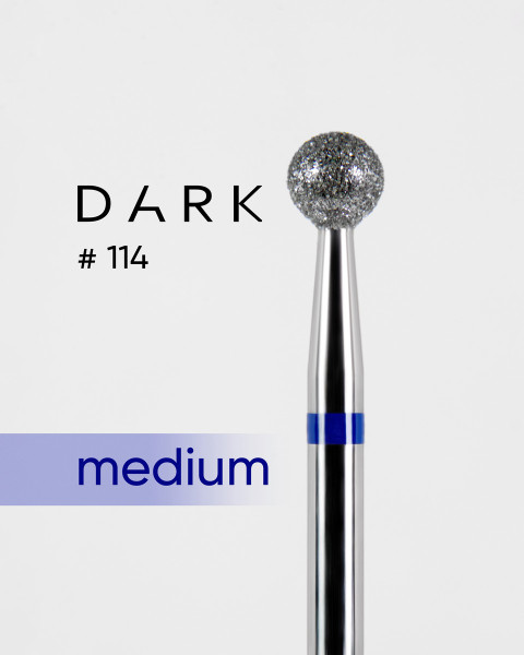 Wiertło diamentowe Dark nr 114 niebieska kula 040
