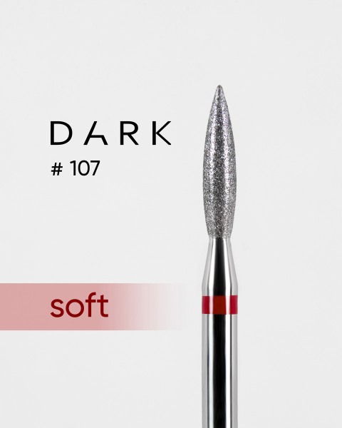 Freza diamentowa Dark nr 107 czerwony płomień 023