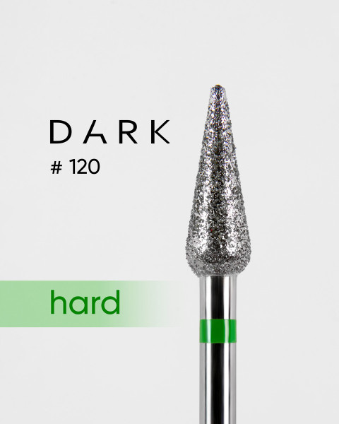 Frez diamentowy Dark №120 zielony pąk długi 042