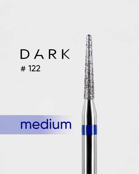 Wiertło diamentowe Dark nr 122 niebieska igła 016