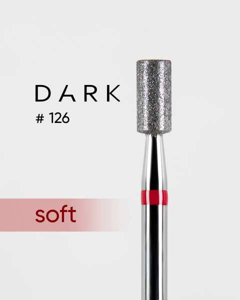 Wiertło diamentowe Dark №126 czerwony cylinder 032