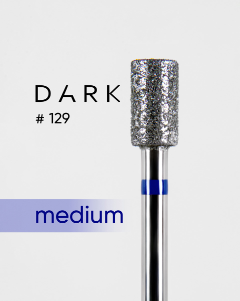 Wiertło diamentowe Dark №129 niebieski cylinder 043