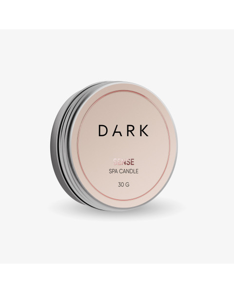 Dark spa candle SENSE, 30 g