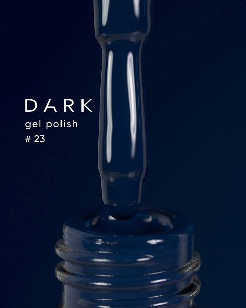Dark gel polish 023, 10 ml