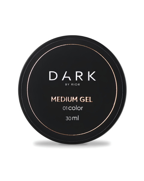 DARK Medium Gel №01, 30 мл (прозорий)