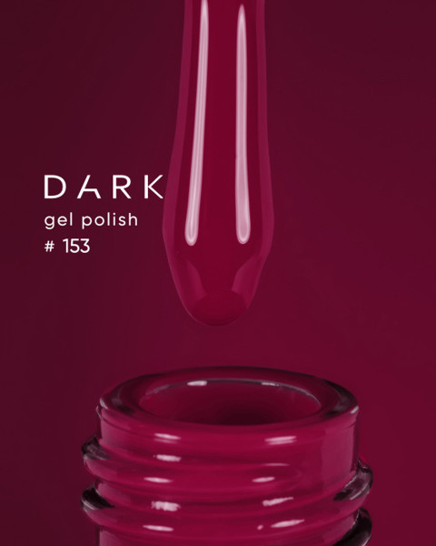 Lakier żelowy Dark 153, 10 ml